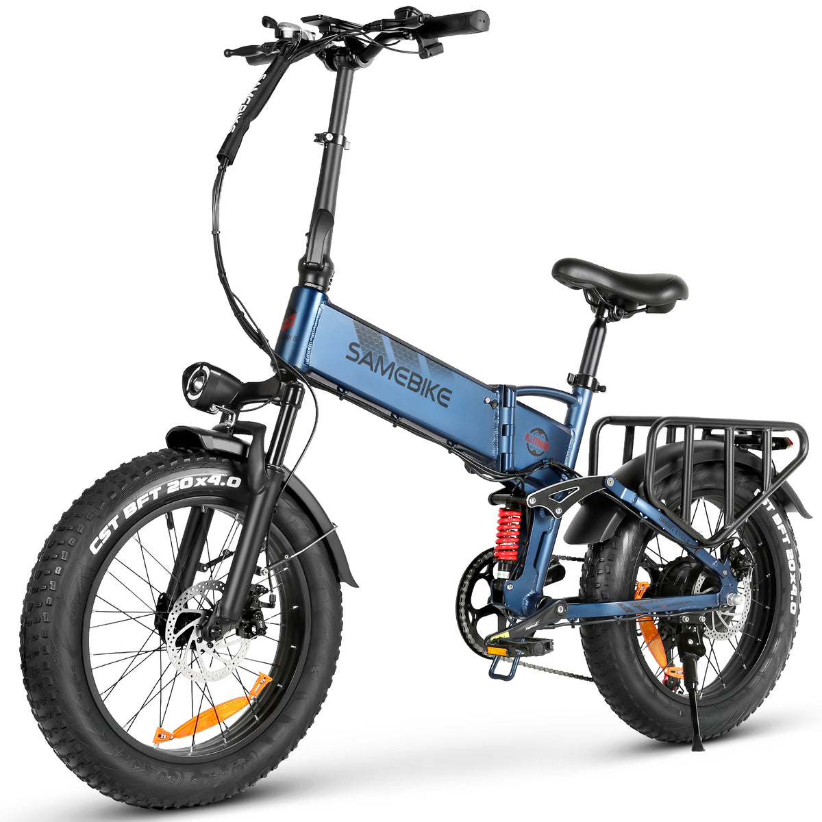 Bicicleta eléctrica plegable RS-A02 PRO 720Wh 48V-15Ah rueda 20"x4" Fatbike