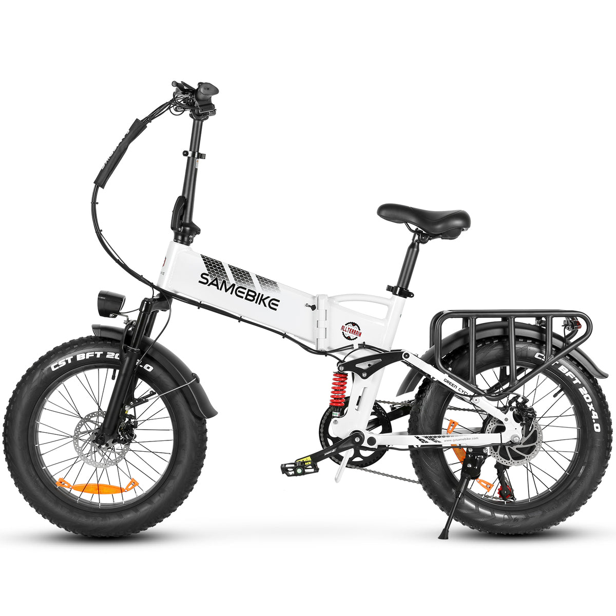 Bicicleta eléctrica plegable RS-A02 PRO 720Wh 48V-15Ah rueda 20"x4" Fatbike