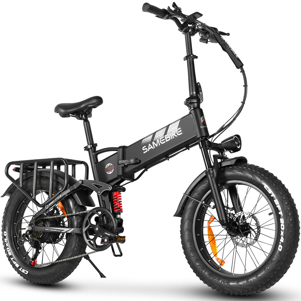 Bicicleta eléctrica plegable RS-A02 PRO 720Wh 48V-15Ah rueda 20"x4" Fatbike
