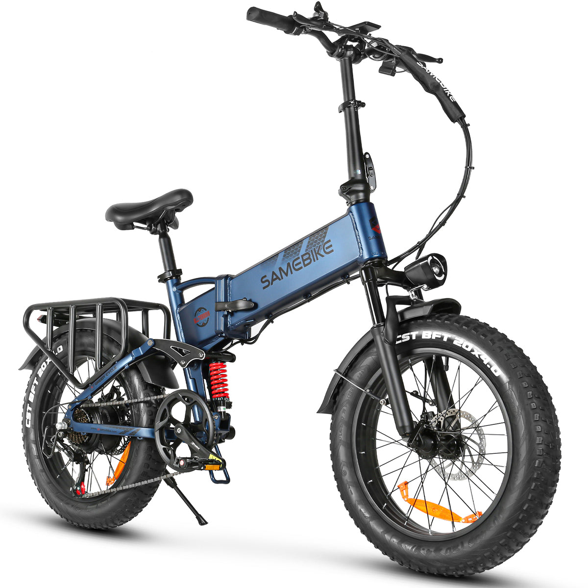Bicicleta eléctrica plegable RS-A02 PRO 720Wh 48V-15Ah rueda 20"x4" Fatbike