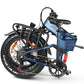 Bicicleta eléctrica plegable RS-A02 PRO 720Wh 48V-15Ah rueda 20"x4" Fatbike