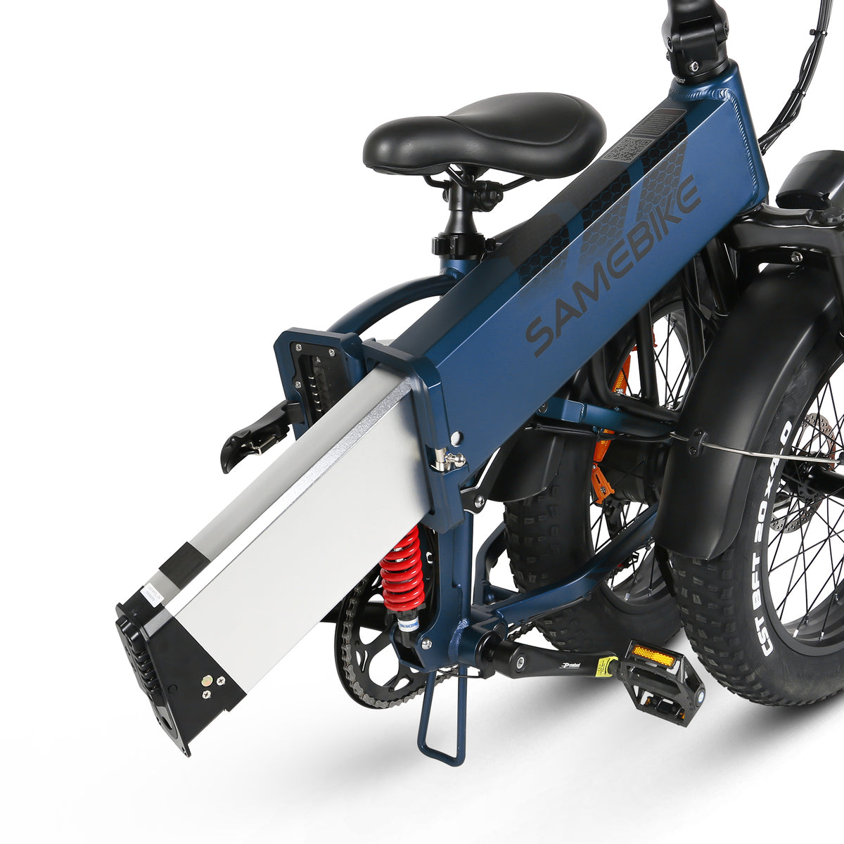 Bicicleta eléctrica plegable RS-A02 PRO 720Wh 48V-15Ah rueda 20"x4" Fatbike