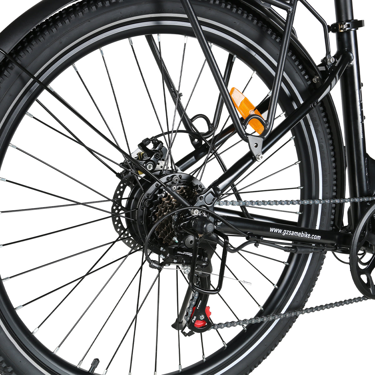 Bicicleta eléctrica urbana RS-A01 PRO 36V-15Ah (540Wh) - rueda 26x2,1"
