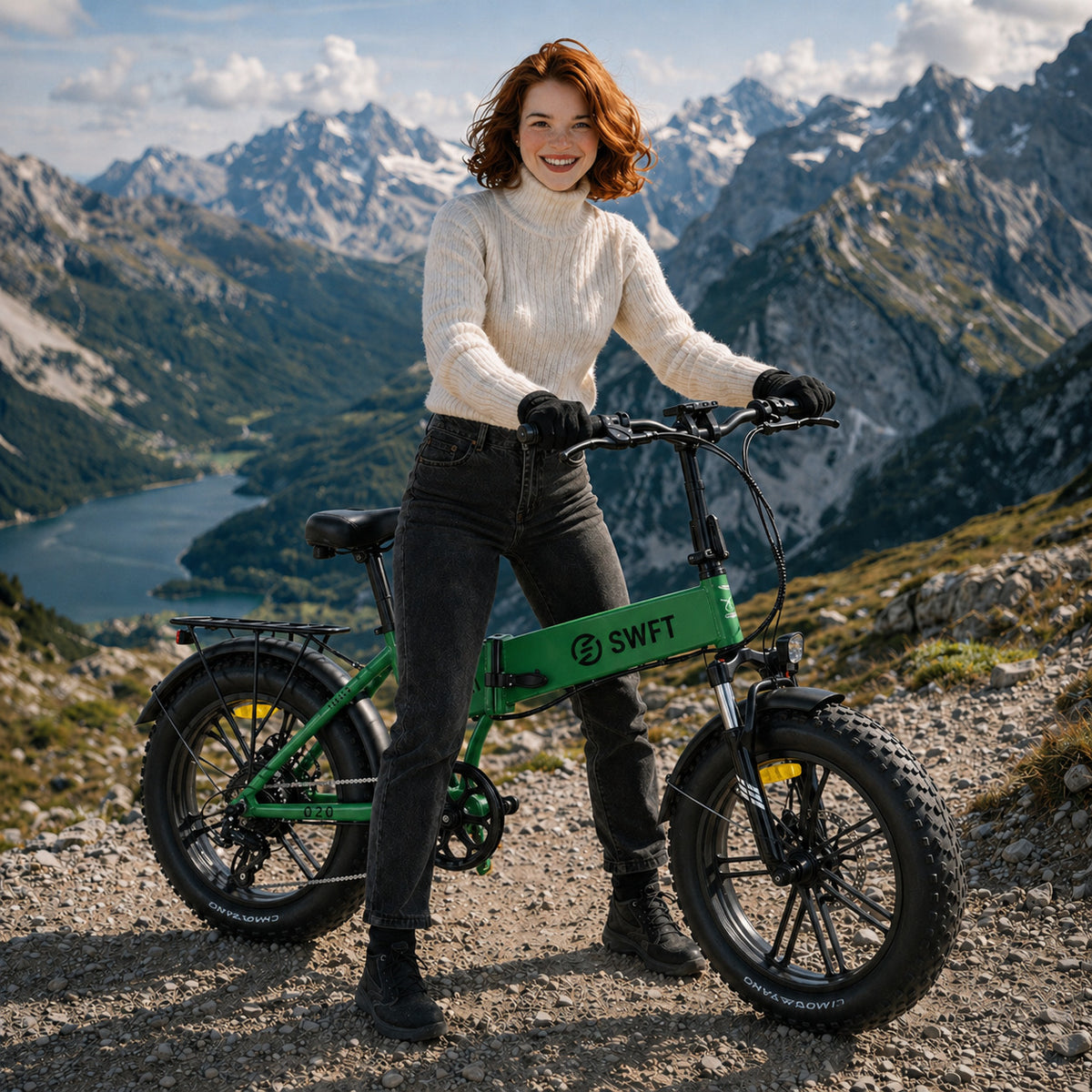 Bicicleta eléctrica plegable SWFT SD20 624Wh - 20"x4" Fatbike