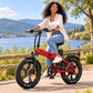 Bicicleta eléctrica ENGWE ENG X plegable fatbike 624 Wh