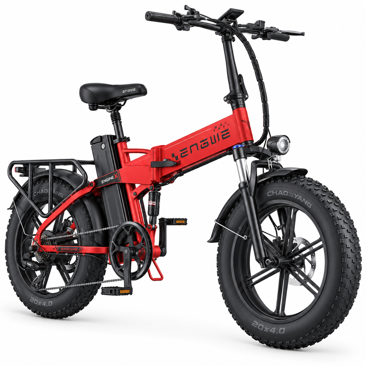 Bicicleta eléctrica ENGWE ENG X plegable fatbike 624 Wh