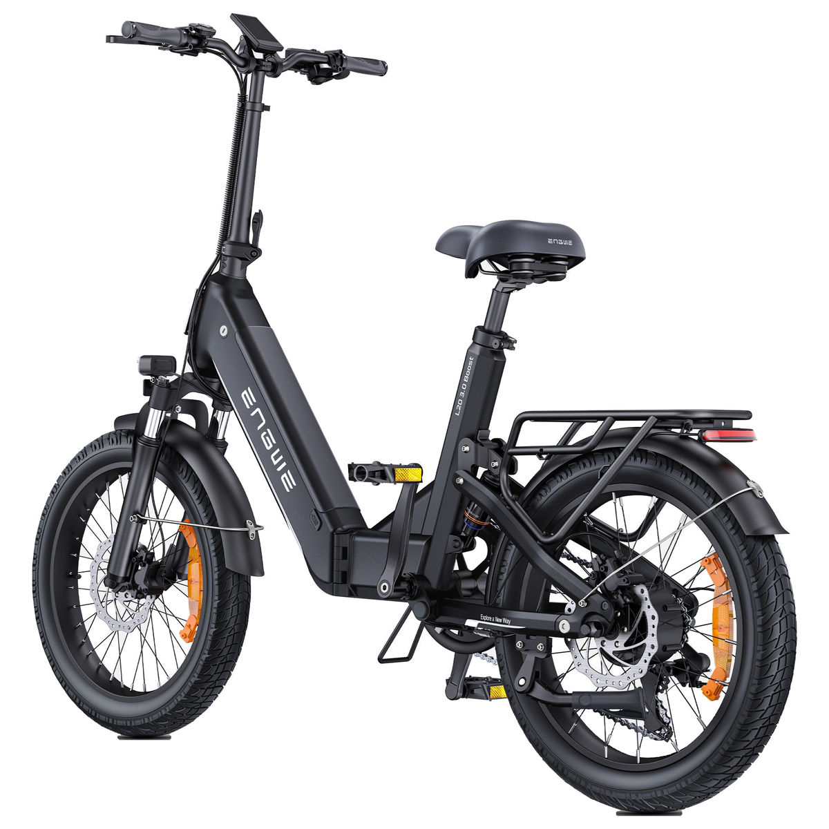 Bicicleta eléctrica ENGWE L20 3.0 B plegable fatbike 648 Wh