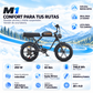 Bicicleta eléctrica ENGWE M1 urbana fatbike 749 Wh
