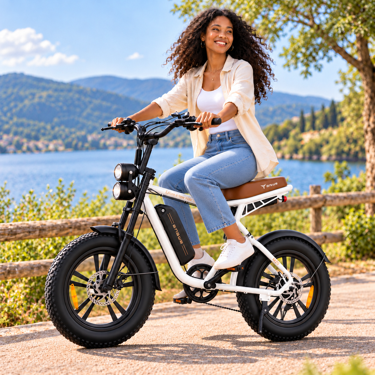 Bicicleta eléctrica ENGWE M20 urbana fatbike 624 Wh