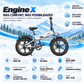 Bicicleta eléctrica ENGWE ENG X plegable fatbike 624 Wh
