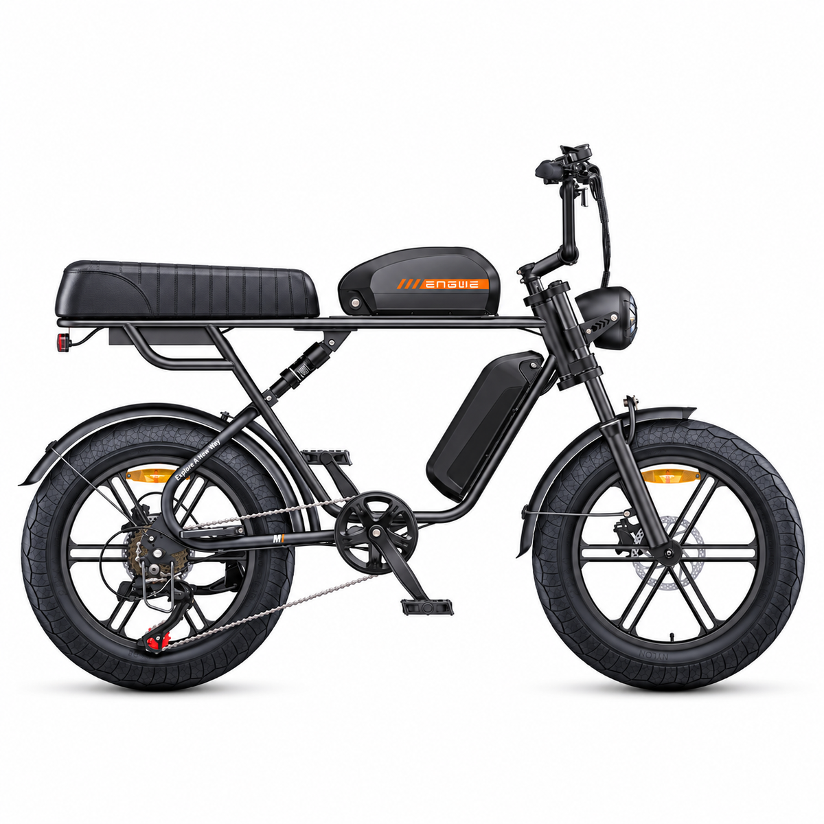 Bicicleta eléctrica ENGWE M1 2BAT urbana fatbike 1370 Wh