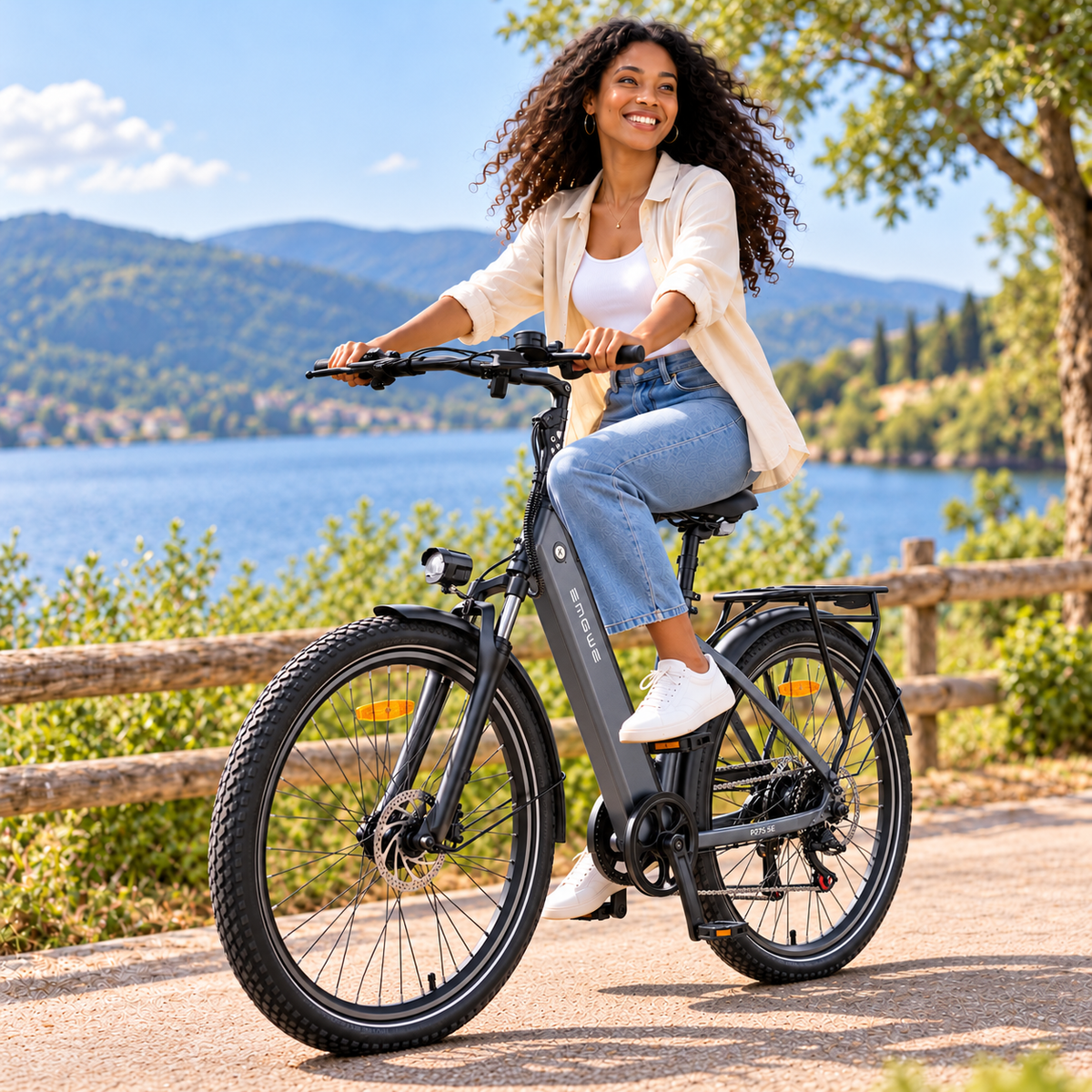 Bicicleta eléctrica ENGWE P275 SE trekking 468 Wh