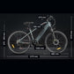 Bicicleta eléctrica urbana RS-A01 M2 36V-15Ah (540Wh) - rueda 26x2,1"