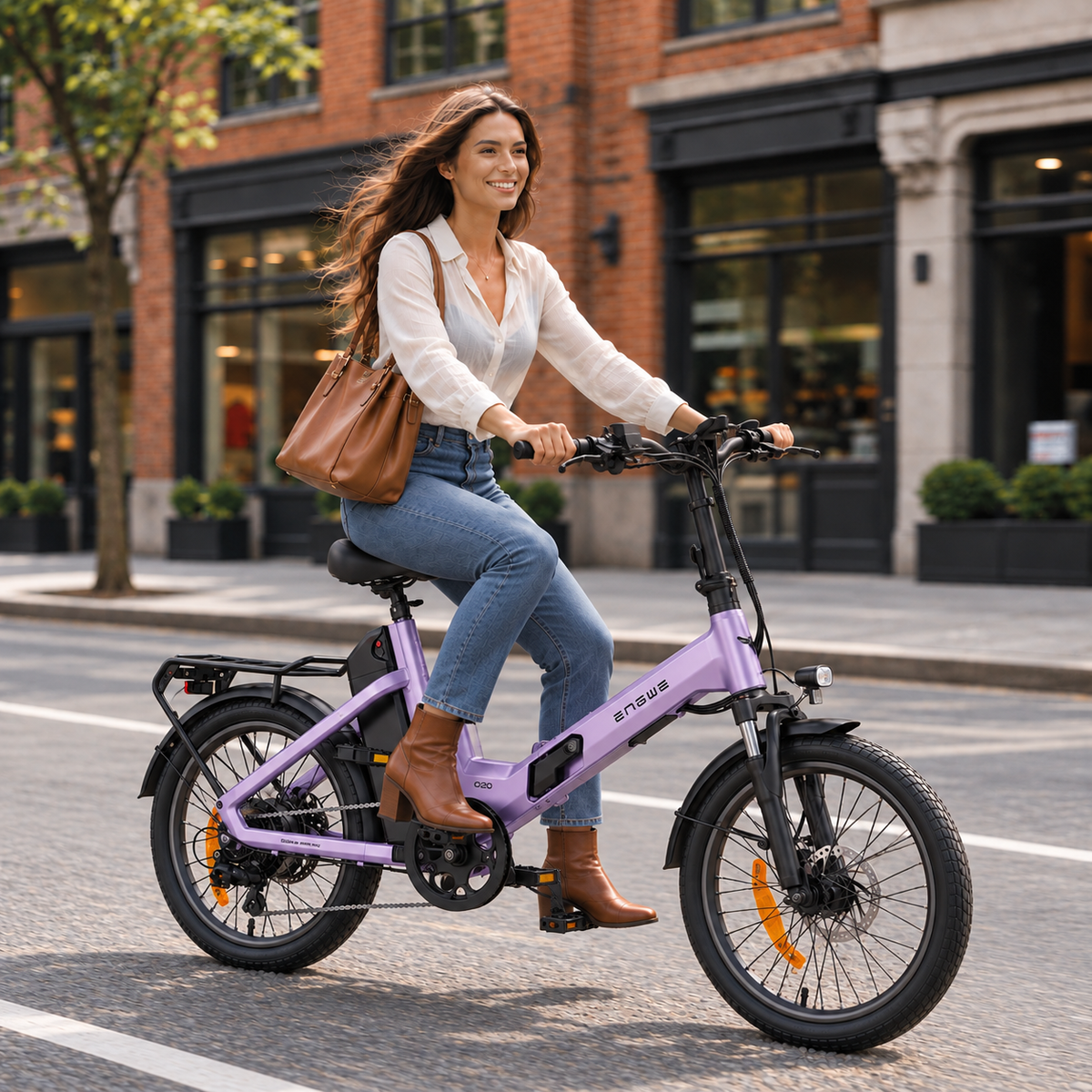 Bicicleta eléctrica ENGWE O20 B plegable urbana 720 Wh
