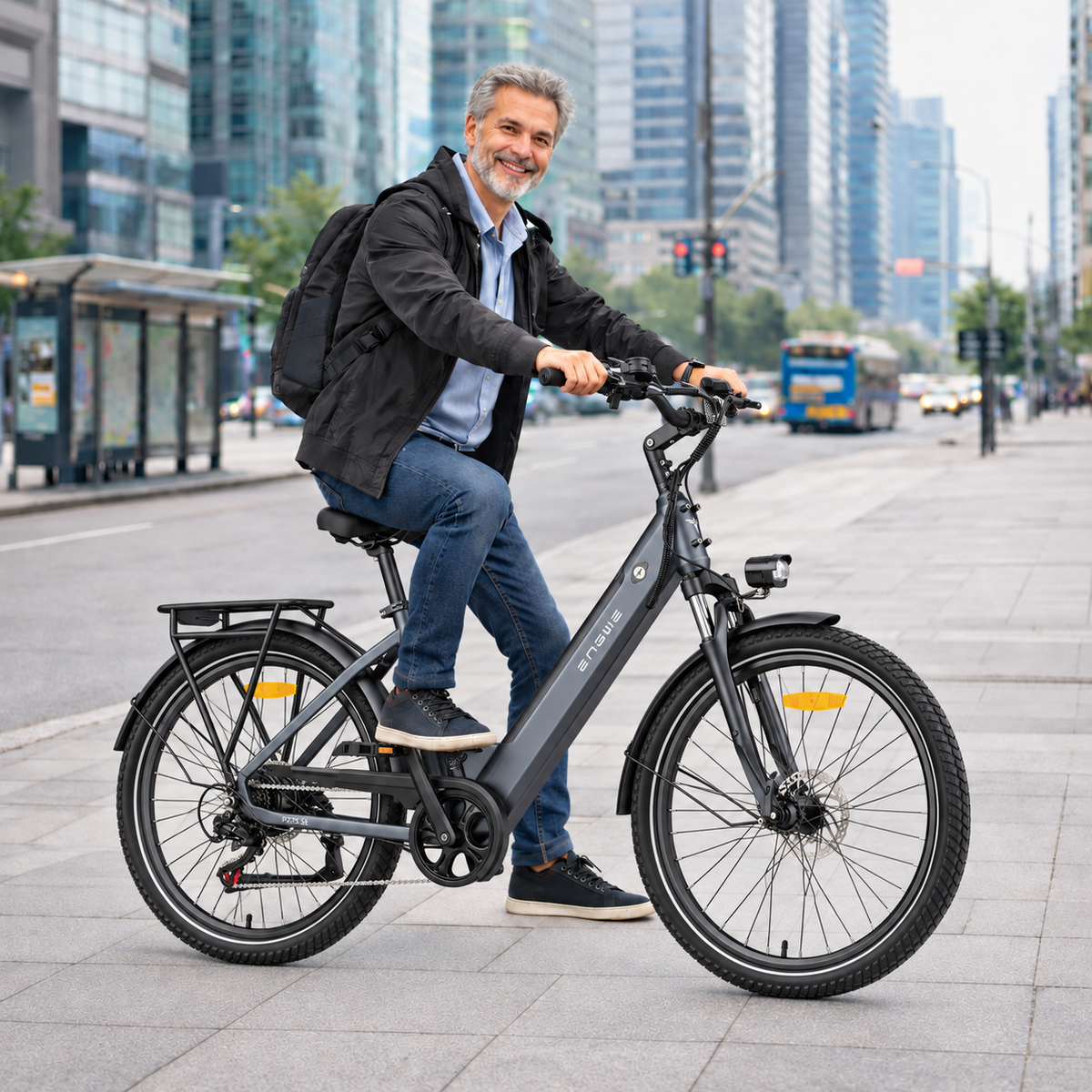 Bicicleta eléctrica ENGWE P275 SE trekking 468 Wh