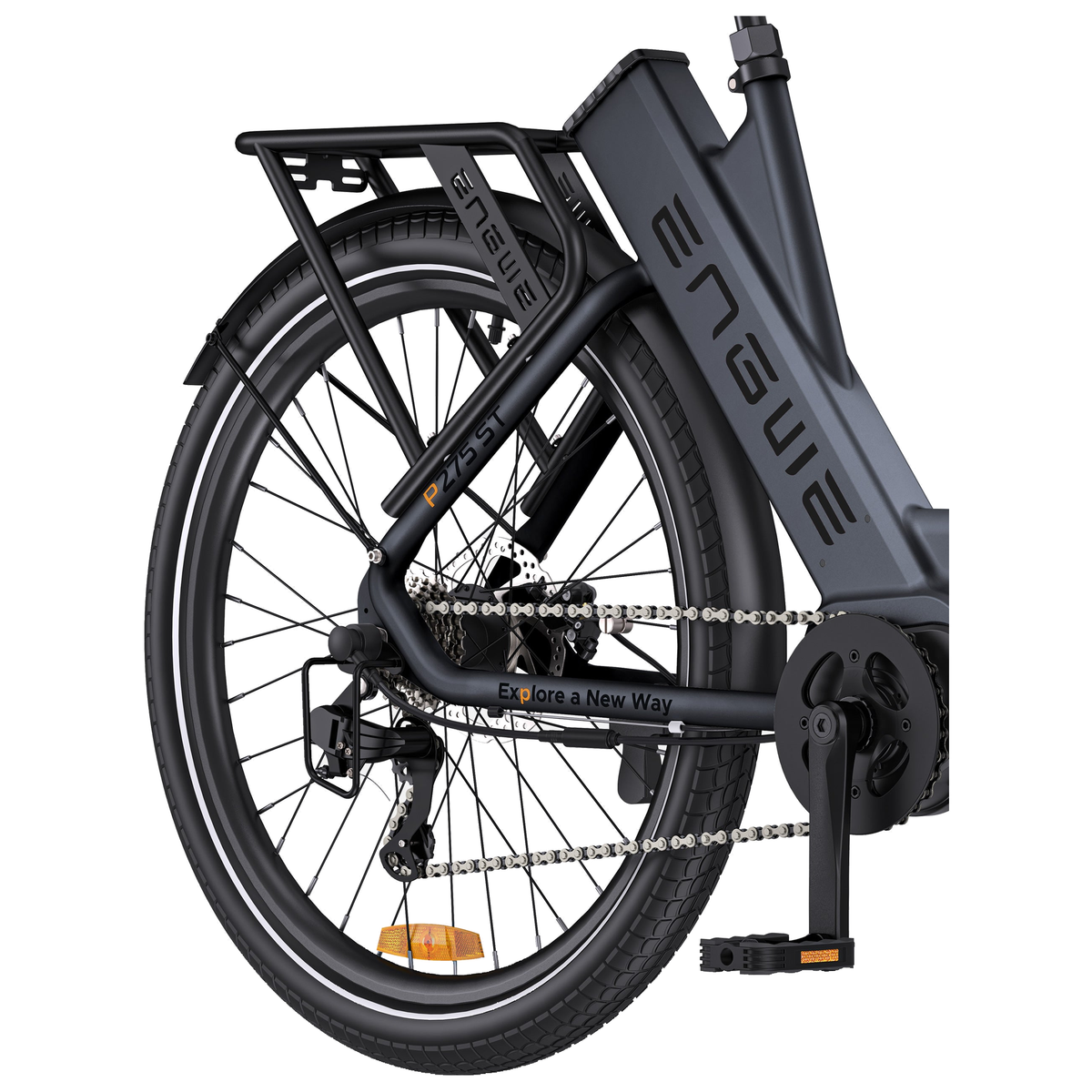 Bicicleta eléctrica ENGWE P275 ST trekking 690 Wh