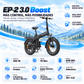 Bicicleta eléctrica ENGWE EP2 3.0 B plegable fatbike 648 Wh