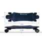 Skate eléctrico Hi-Flying Jupiter-02 450Wx2-36V-6Ah (nd) - rueda nd