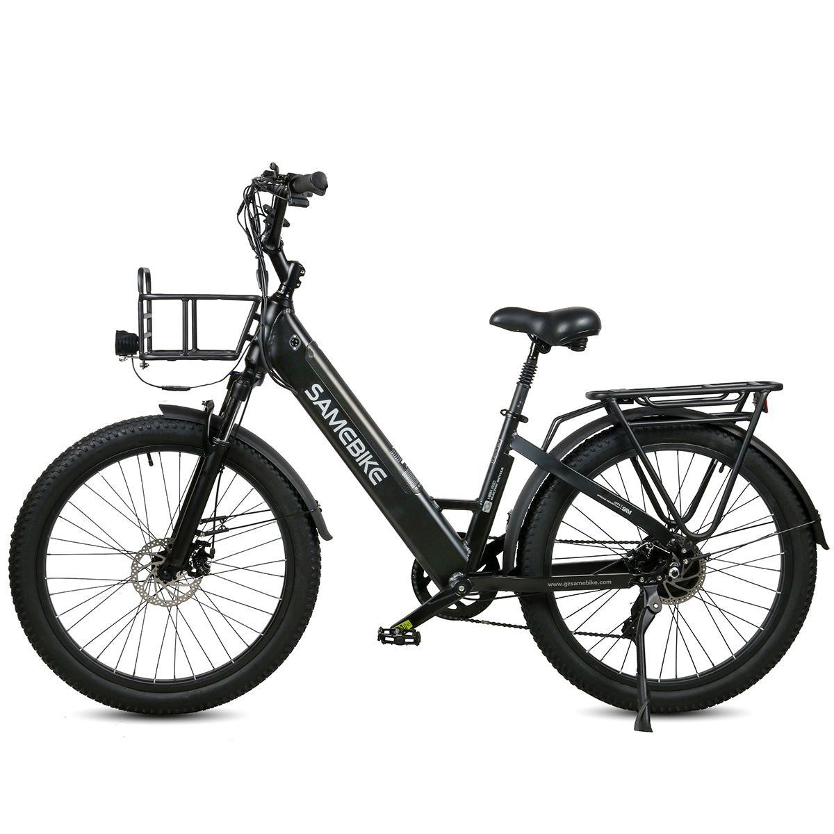 bicicleta eléctrica de paseo Samebike RS-A01 750W-48V-14Ah (672Wh) - rueda 26"x3.0"